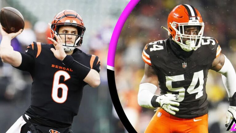 cleveland browns vs bengals match player stats